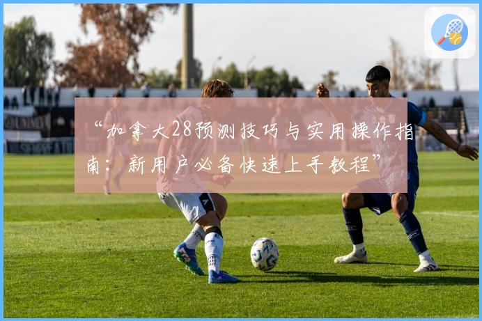 “加拿大28预测技巧与实用操作指南：新用户必备快速上手教程”