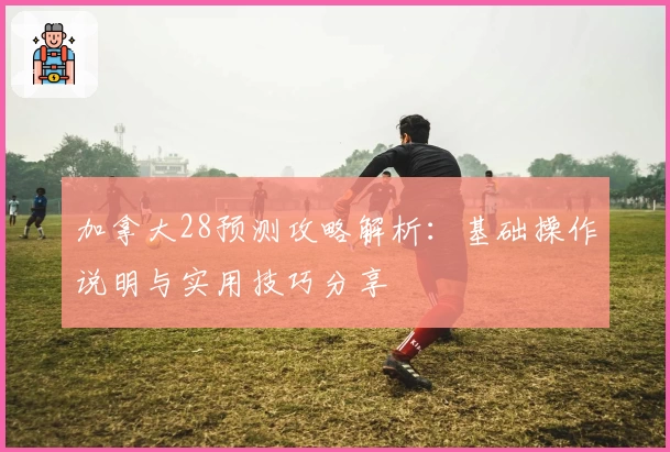 加拿大28预测攻略解析：基础操作说明与实用技巧分享